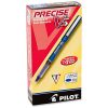 Pilot® Precise™ V5 Liquid Ink Rollerball Pens, Extra Fine Point, 0.5 mm, Blue Barrel, Blue Ink, Pack Of 12 Pens - Image 4
