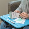 LapGear Compact Lap Desk, Alaskan Blue, Pack of 12 Desks - Image 7