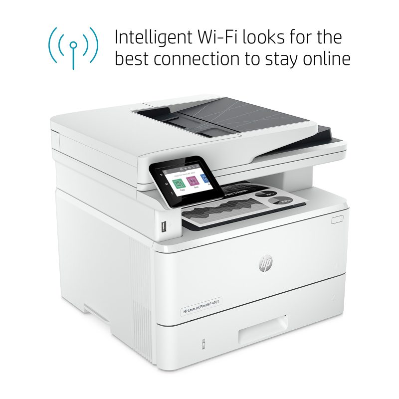HP LaserJet Pro MFP 4101fdw Wireless Laser All-in-One Monochrome Printer - Image 6