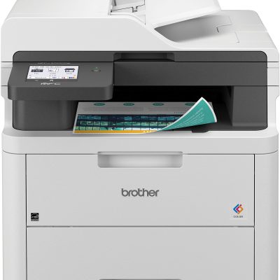 Brother MFC-L3720CDW Wireless Digital Color All-in-One Printer with Laser Quality Output and Refresh EZ Print Eligibility