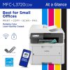 Brother MFC-L3720CDW Wireless Digital Color All-in-One Printer with Laser Quality Output and Refresh EZ Print Eligibility - Image 2