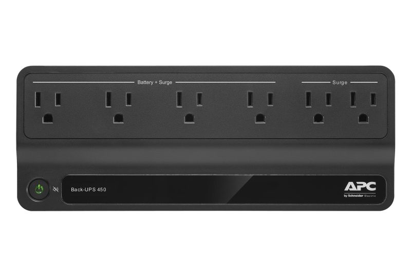 APC Back-UPS BN450M Battery Backup, 6 Outlet, 450VA/255W - Image 2