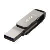 Lexar JumpDrive Dual Drive D400 USB Flash Drive, 256 GB, Silver - Image 2
