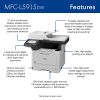 Brother® MFC-L5915DW Wireless Business Laser Monochrome All-in-One Printer - Image 2