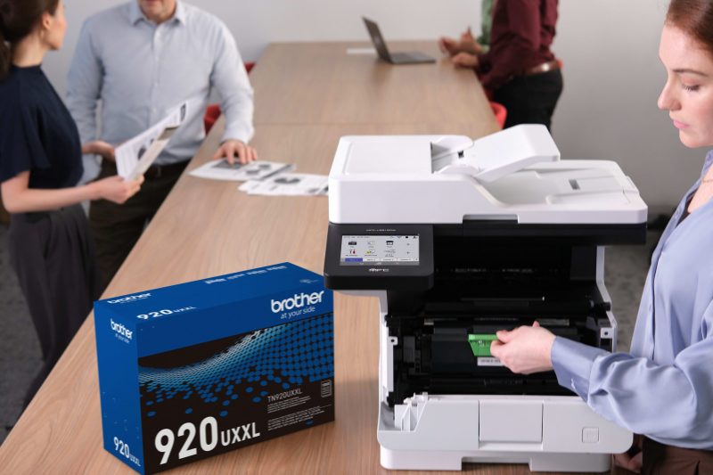 Brother® MFC-L5915DW Wireless Business Laser Monochrome All-in-One Printer - Image 4