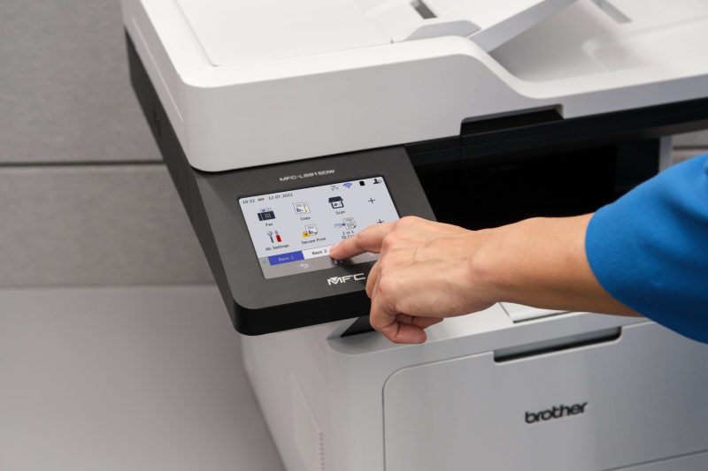 Brother® MFC-L5915DW Wireless Business Laser Monochrome All-in-One Printer - Image 5