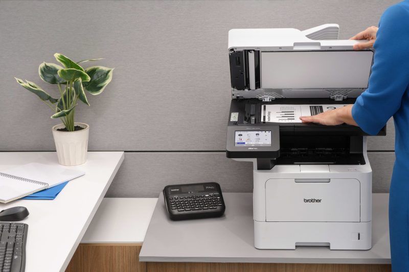 Brother® MFC-L5915DW Wireless Business Laser Monochrome All-in-One Printer - Image 6
