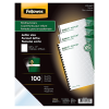 Fellowes® Clear Presentation Binding Covers, 8 1/2" 11", Clear, Pack Of 100