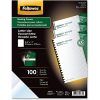 Fellowes® Clear Presentation Binding Covers, 8 1/2" 11", Clear, Pack Of 100 - Image 6