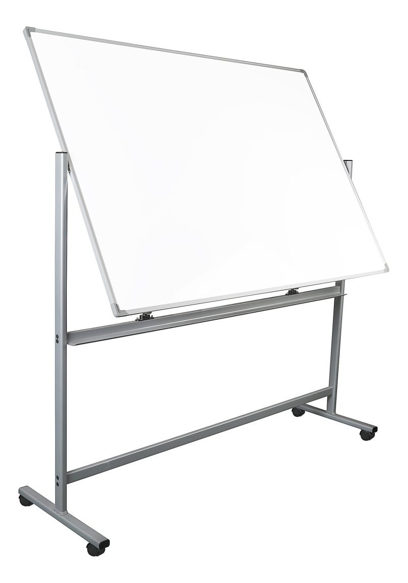 WorkPro® Double-Sided Mobile Magnetic Dry-Erase Whiteboard Easel, 72" x 48", Aluminum Frame With Silver Finish - Image 7