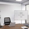 WorkPro® Double-Sided Mobile Magnetic Dry-Erase Whiteboard Easel, 72" x 48", Aluminum Frame With Silver Finish - Image 8