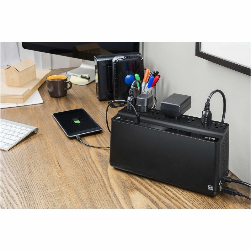 APC Back-UPS BE600M1 Battery Backup, 7 Outlet, 600VA/330W - Image 3