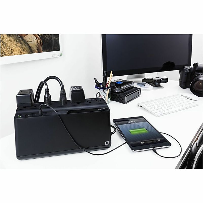 APC Back-UPS BE600M1 Battery Backup, 7 Outlet, 600VA/330W - Image 6
