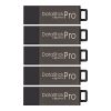 Centon DataStick Pro USB Flash Drives, USB 2.0, 8GB, Gray, Pack Of 5, S1-U2P5-8-5B - Image 3