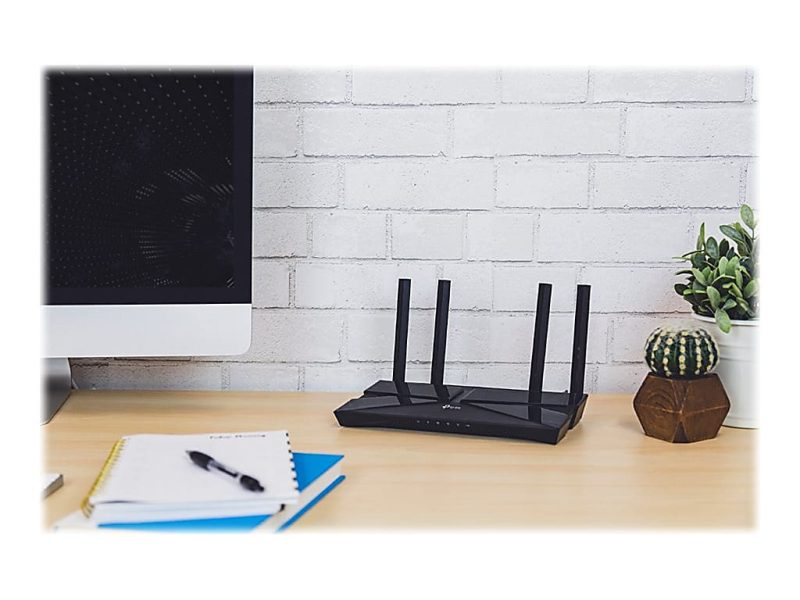 TP-LINK Archer AX1500 4-Port Wi-Fi 6 1.5 Gbps Wireless Router, Black - Image 7
