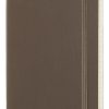 Moleskine Classic Soft Cover Notebook, 5" x 8-1/4", Ruled, 192 Pages, Earth Brown - Image 2