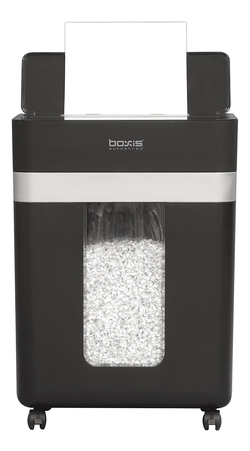 Boxis 150-Sheet Micro-Cut Shredder, Black, AD150T