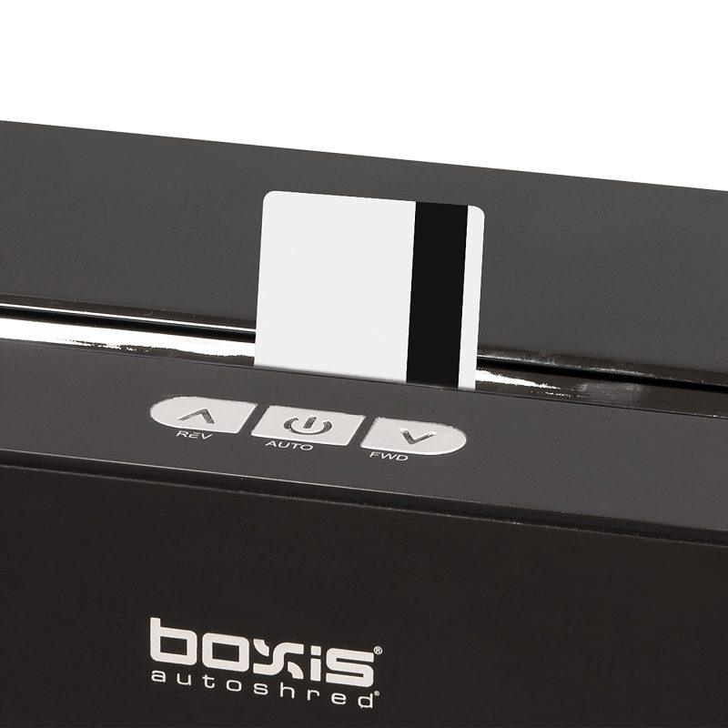 Boxis 150-Sheet Micro-Cut Shredder, Black, AD150T - Image 6