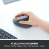 Logitech MX Vertical Advanced Ergonomic Wireless Mouse, Control and Move Content Between 3 Windows and Apple Computers (Bluetooth or USB), Rechargeable, Graphite - Image 5