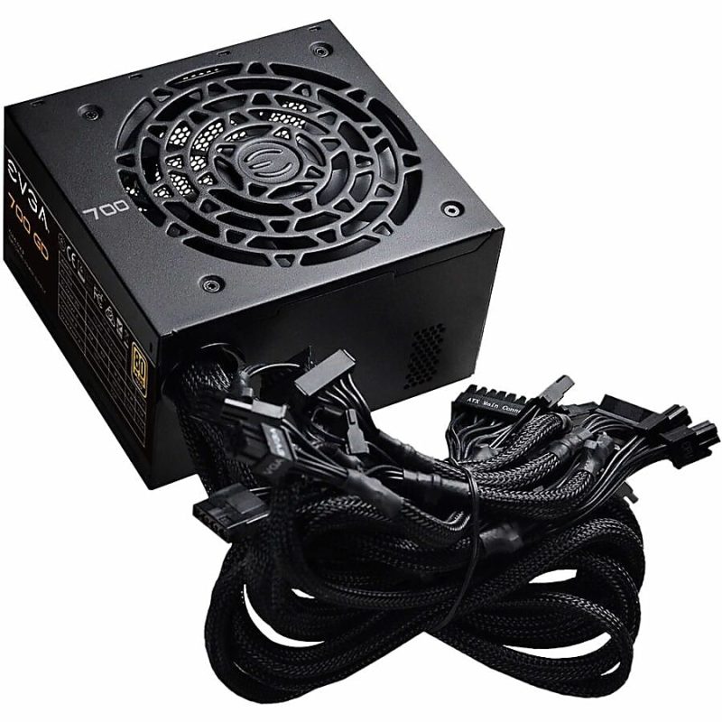 EVGA 700 GD Power Supply - Internal - 120 V AC, 230 V AC Input - 3.3 V DC, 5 V DC, 12 V DC Output - 700 W - 1 +12V Rails - 1 Fan(s) - 92% Efficiency - Image 8