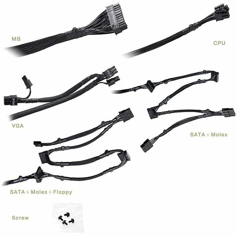 EVGA 700 GD Power Supply - Internal - 120 V AC, 230 V AC Input - 3.3 V DC, 5 V DC, 12 V DC Output - 700 W - 1 +12V Rails - 1 Fan(s) - 92% Efficiency - Image 9