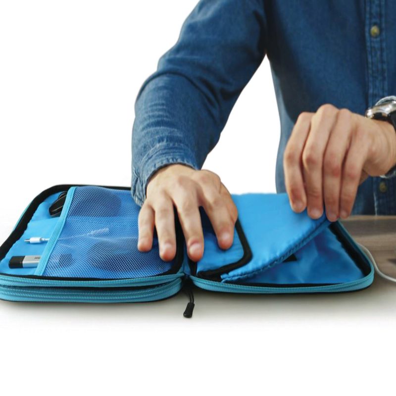 Maxell® Double-Layer Charging Case, Blue, 199508 - Image 5