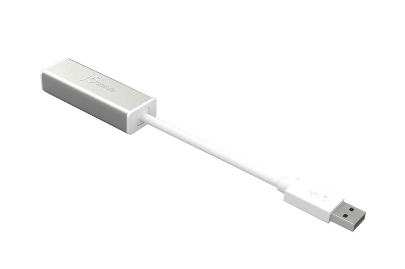 j5create JUE130 Ethernet Adapter, 1"H x 3"W x 0.5"D - Image 3