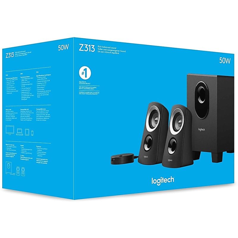 Logitech® Z313 3-Piece Speaker System - Image 6