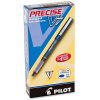 Pilot® Precise™ V7 Liquid Ink Rollerball Pens, Fine Point, 0.7 mm, Blue Barrel, Blue Ink, Pack Of 12 - Image 4