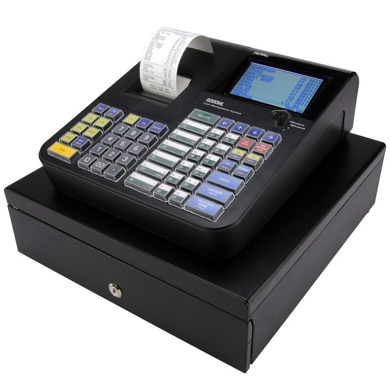 Royal 6000ML Cash Register, Black - Image 2