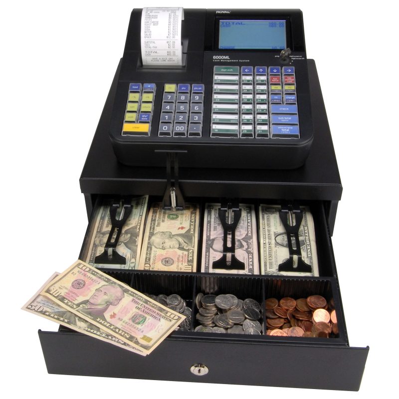 Royal 6000ML Cash Register, Black - Image 4