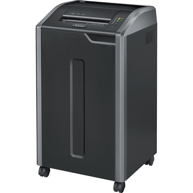 Fellowes® Powershred® 425Ci 100% Jam Proof BAA Compliant 30-Sheet Cross-Cut Continuous Duty Large Office Shredder - Image 5