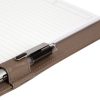 TUL® Custom Note-Taking System Discbound Notebook With Leather Cover, Letter Size, Narrow Ruled, 60 Sheets, Gray - Image 5