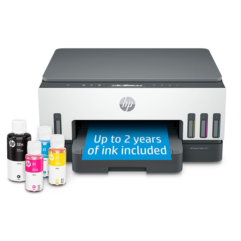 HP Smart Tank 7001 Wireless All-in-One Cartridge-free Ink Tank Color Printer With Up To 2 Years Of Ink Included (28B49A) - Image 2