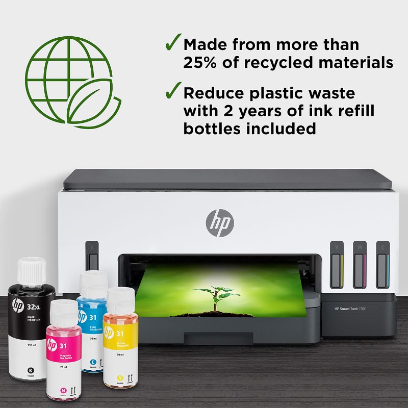 HP Smart Tank 7001 Wireless All-in-One Cartridge-free Ink Tank Color Printer With Up To 2 Years Of Ink Included (28B49A) - Image 12