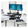 VariDesk ProPlus Manual Standing Desk Riser, 36"W x 41-3/4 "D, Black - Image 2