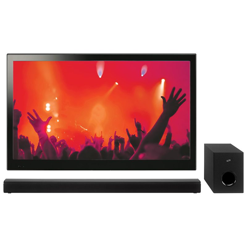 iLive Bluetooth® Sound Bar With Wireless Subwoofer, Black - Image 4