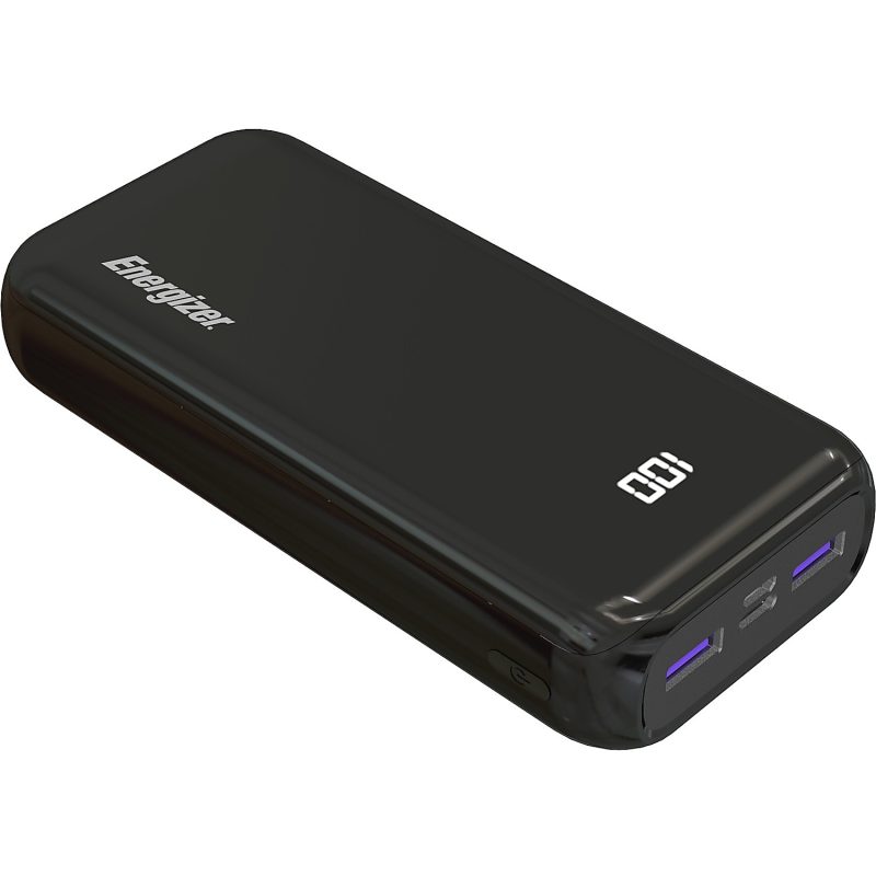 Energizer 20,000mAh Ultimate Power Bank, Black, UE20011PQ - Image 5