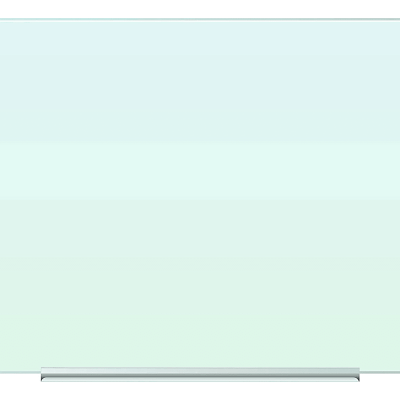 U Brands® Magnetic Glass Dry-Erase Board, 72" X 48", White Frosted Surface, Frameless, Actual Size 70" X 47" (2301U00-01) - Frosted White,23 in. X 35 in.