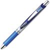 Pentel® EnerGel™ Retractable Liquid Gel Pens, Medium Point, 0.7 mm, Silver Barrel, Blue Ink, Pack Of 12 - Image 3