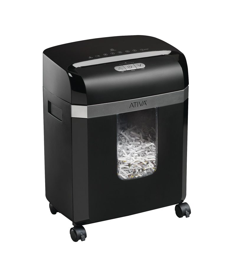 Ativa® 10-Sheet Cross-Cut Shredder, C187-H - Image 4
