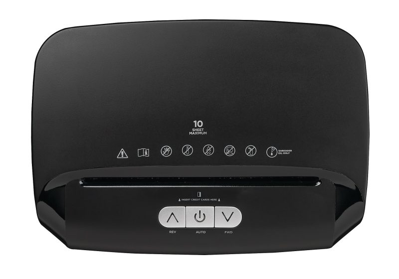 Ativa® 10-Sheet Cross-Cut Shredder, C187-H - Image 6