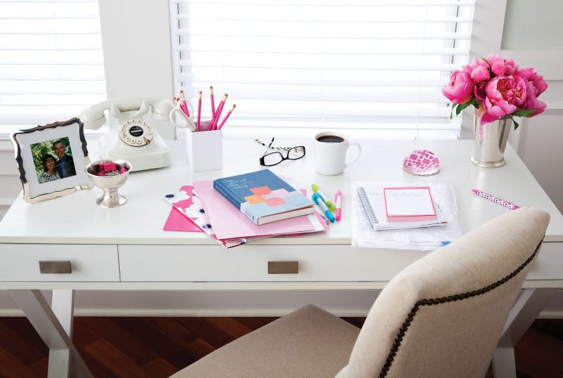 Realspace® Keri 48"W Writing Desk, White - Image 7
