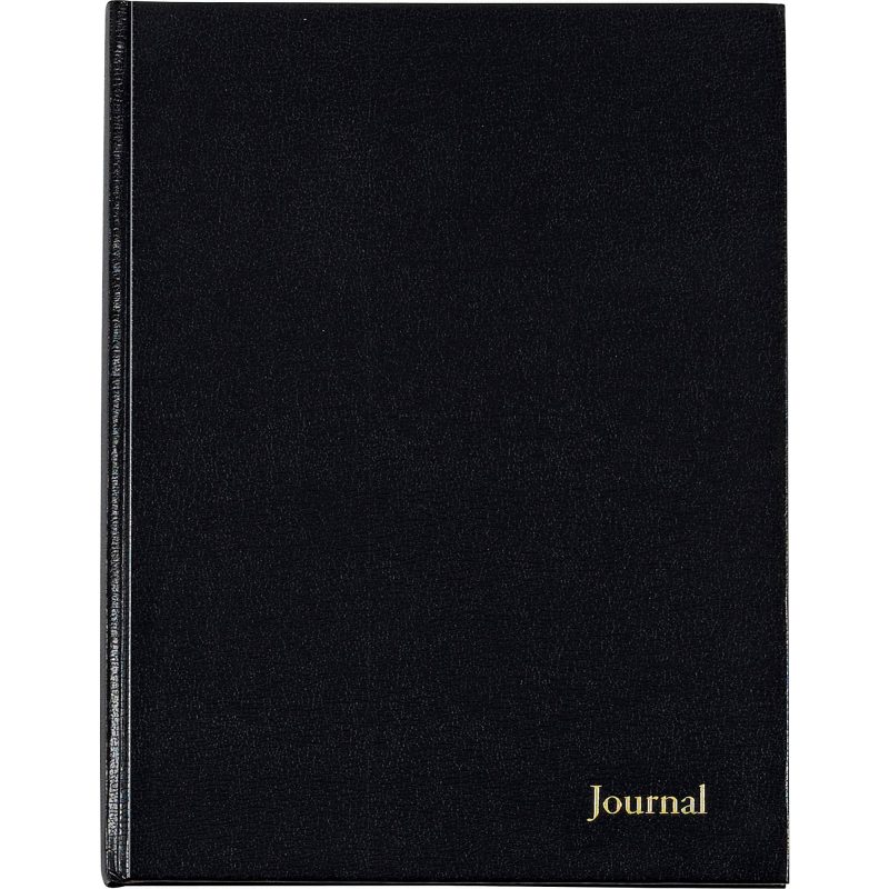 TOPS™ Professional Business Journal With Planning Pages, 8 1/2" x 11", Legal Ruled, 80 Sheets, Black - Image 3