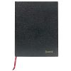 TOPS™ Professional Business Journal With Planning Pages, 8 1/2" x 11", Legal Ruled, 80 Sheets, Black