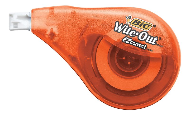 BIC Wite-Out EZ Correction Tape, 478-13/16", White, Pack Of 18 Dispensers - Image 2