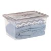 Iris® Snap Top Storage Box, 14.5 Gallon, Clear - Image 3