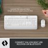 Logitech Signature MK650 Combo For Business Wireless Mouse and Keyboard Combo, Off White - Image 3