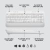 Logitech Signature MK650 Combo For Business Wireless Mouse and Keyboard Combo, Off White - Image 6