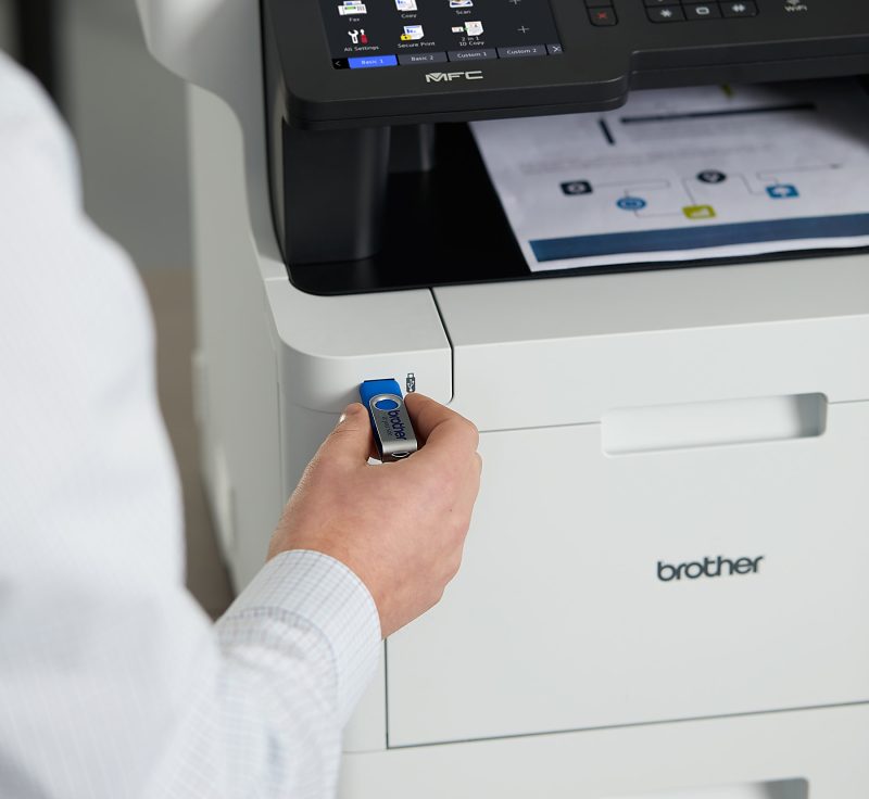 Brother® Business MFC-L8900CDW Wireless Laser All-In-One Color Printer - Image 6